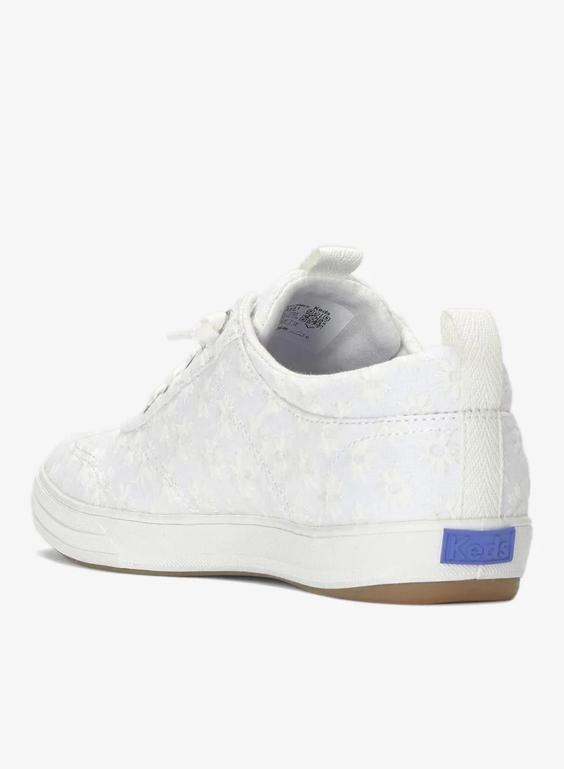 Keds Snow White Keds Women's Center III Slip On Casual Sneaker White for Women | Best Price UAE